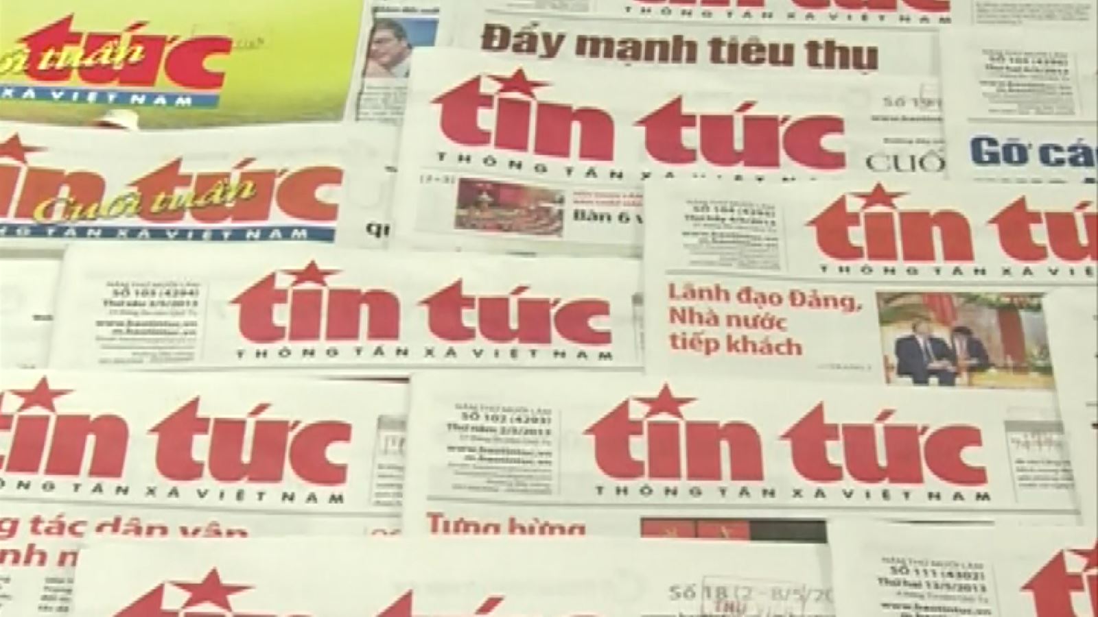 Báo Tin Tức Tờ báo đi đầu trong cổ vũ nhân tố mới và của những sự kiện, nóng hổi tính thời sự